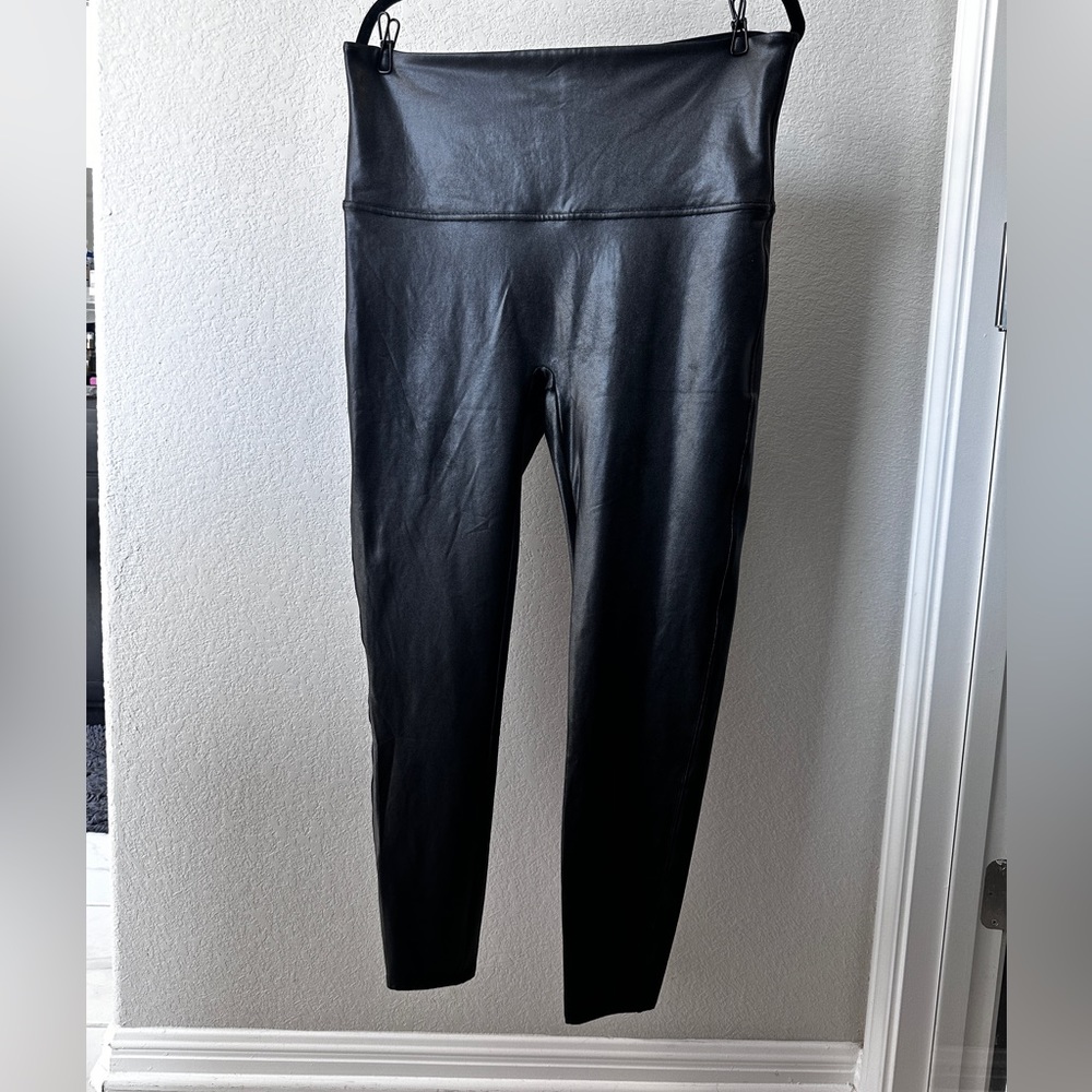 Spanx Faux Leather Leggings